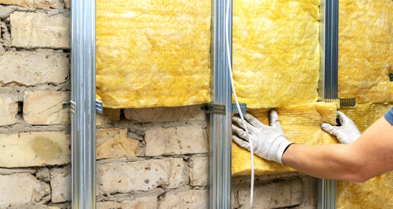 Drywall insulation