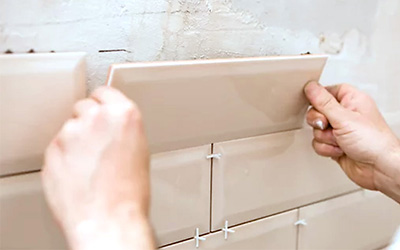 Faience tiles installation, terracotta tiles installation, granite tiles installation, boards installing